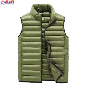 Nouveauté 2025 personnalisé tendance hommes gilet bouffant à bas prix respirant durable couvert Oem Service hommes gilet bouffant - Product Image 3