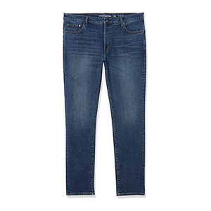 Pantalones Vaqueros de Mezclilla para Hombre, Estilo Moderno y Elegante, Tejido de Punto Transpirable, Pantalones Vaqueros Ajustados para Hombre - Product Image 2