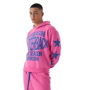 Bulk Order Supplier for Oversized Mens Tracksuits Custom <b>Hoodie</b> and Jogger Set Streetwear Wholesale Fashion Sportswear - Product Image 3