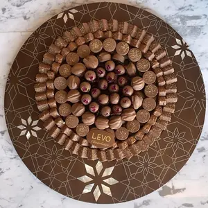 Newest Design MOP Inlay Wooden Tray with Acrylic Chocolate <b>Box</b> Luxury for <b>Eid</b> Ramadan <b>Gift</b> Handcrafted From Vietnam - Product Image 6