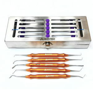 Herramientas de relleno endodóntico MTA portador de injerto óseo espátula de relleno Molino de hueso compactador bruñidor cuchillo Dental herramientas Amrid quirúrgico - Product Image 1