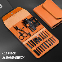 Kit de manucure complet avec coupe-ongles Poussoirs à cuticules et limes Kit de manucure Premium pour des ongles parfaits