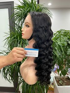 Extensiones de cabello humano Remy virgen vietnamita 100% listo para usar Natural negro vapor onda profunda permanente sin tinte Thanh O5 100g tejido - Product Image 2