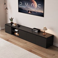Meuble TV moderne en bois sur mesure pour salon avec rangement et fonction de présentation, idéal pour les fermes et les hôtels, résistant à l'eau