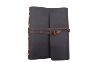 Personnalisable Vintage Photo Scrap Journal Soft Brown Bound Journal avec couverture en cuir de qualité supérieure couture à la main cousue - Product Image 2