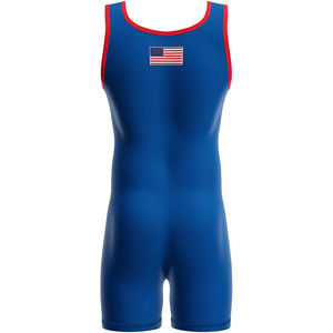 Unisex Nuevo Diseño de Compresión Hombres Custom Wrestling Singlet Reversible Custom Pro Wrestling Singlet Sublimación Wrestling Suites - Product Image 5