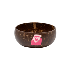 Prêt à expédier bol imprimé 3D fête des mères imprimé bol de noix de coco en gros produit saisonnier chaud coeur cadeaux pour maman du Vietnam - Product Image 5