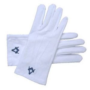 ผู้ชายสีขาวอิฐถุงมือผ้าฝ้าย100% (ขนาดกลาง) ขายส่งราคาถูกที่มีคุณภาพสูง100อินทรีย์ถุงมือผ้าฝ้ายทำ - Product Image 2