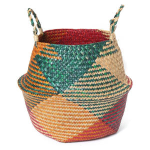 Seagrass <b>basket</b> organizer accessories for home space good price wholesale <b>sea</b> <b>grass</b> <b>baskets</b> - Product Image 5