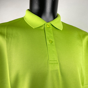 เสื้อโปโล100% กอล์ฟผ้าโพลีเอสเตอร์ผ้าสแปนเด็กซ์แห้งเร็วออกแบบโลโก้ได้ตามต้องการ - Product Image 6