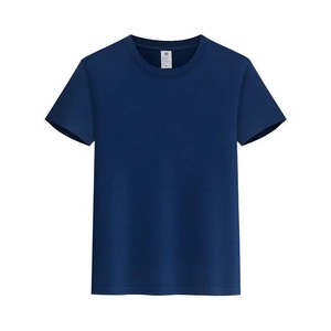 T-shirt à manches courtes 100 % coton épais, logo personnalisé imprimé, tenue de travail d'entreprise, culture d'équipe, col décontracté, été, écologique - Product Image 5