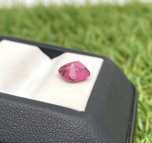 Natural Rubellite <b>Tourmaline</b> Cushion Cut Faceted Loose Gemstone Red Color for <b>Earrings</b> Necklace Rings IGI Certified Jewelry - Product Image 6