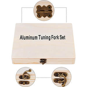 Juego de diapasones con martillo de silicona Sensorial nervioso de grado clínico para una curación perfecta (8SET) 2025 - Product Image 5