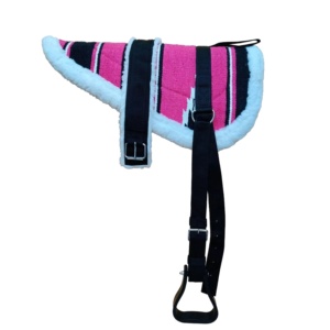 Feutre de laine synthétique de haute qualité Bareback Western tapis de selle écologique coton Outshell personnalisable taille couleur équestre - Product Image 1