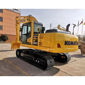 Excavatrice Komatsu PC200 2022 en bon état, faible nombre d'heures, moteur Yanmar d'origine du Japon, pompe, engrenage, cœur, garantie d'un an, vente flash - Product Image 4