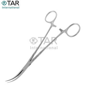 คีมหนีบหลอดเลือดสแตนเลส bengolea คีมห้ามเลือดโค้ง26.0ซม. - Product Image 4