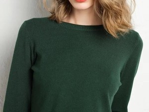 Sweatshirts décontractés respirants Premium Sweatshirts à capuche tricotés unis de haute qualité 100% coton col rond Streetwear pour femme - Product Image 5