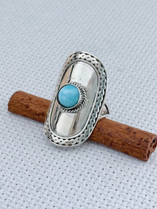 Bague fine en argent sterling 925 pour femme Original Larimar Gemstone Moissanite Meilleur prix Bande de fête de mariage Usine en gros - Product Image 4