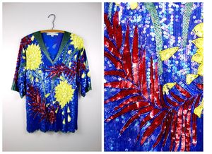 Robe perlée en satin une pièce pour la Saint-Valentin col en v profond coeur sexy imprimé creux taille libre court respirant tissu durable - Product Image 4