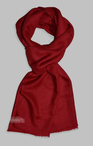 Prix de gros Offre spéciale douce d'hiver de luxe Écharpe en cachemire solide à pompon Belle couleur unie Logo personnalisé Autres écharpes - Product Image 6