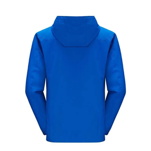 Veste imperméable à fermeture éclair pour homme de haute qualité avec logo personnalisé, veste coupe-vent pour homme grande taille, veste d'extérieur imperméable avec logo personnalisé - Product Image 3