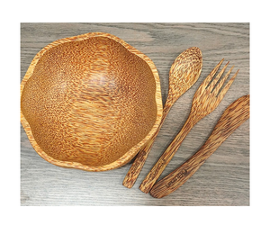 Offre Spéciale en bois spork main forme fourchette réutilisable spork pour enfant enfant cuillère en bois spork - Product Image 2