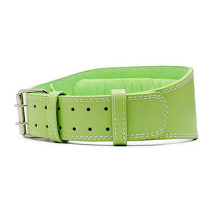 เข็มขัดยกน้ำหนักหนังแท้แบบหนา ราคาขายส่ง ปรับระดับได้ รองรับเอวและเหมาะสำหรับการเล่นกีฬา ยกน้ำหนัก สำหรับทุกเพศ - Product Image 6