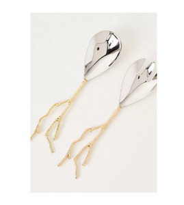 Top Selling Brass Spoon <b>Wedding</b> Stainless Steel with Branch Design Brass Spoon <b>for</b> Wholesale Price Products - Product Image 1