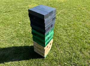 Jeux <span class=keywords><strong>de</strong></span> société personnalisés pour adultes : Blocs <span class=keywords><strong>de</strong></span> construction à empiler, <span class=keywords><strong>Jeu</strong></span> <span class=keywords><strong>de</strong></span> tour instable, Jouets durables et amusants pour toute la famille - Product Image 4