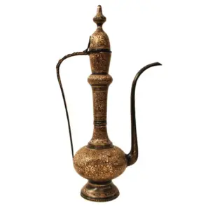 Manufacturer Of Brass Cast Arabic Aftaba Traditional Indian Made Brass Metal Aftaba Drink ware