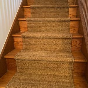 Tapis en jacinthe d'eau écologique pour les salons minimalistes Les tons naturels apportent chaleur et confort - Product Image 5