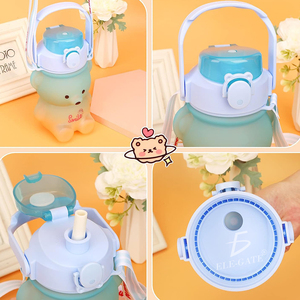 Borraccia Sportiva a Forma di Orso da 500ml con Capacità Resistente per uno Stile di Vita Attivo - Product Image 5