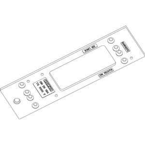 Plaque de montage pour cheminée Geze TS 3000 Silver - Product Image 4