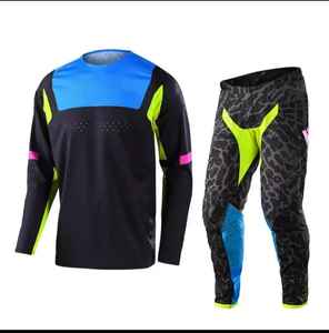 ผ้าถักโพลีเอสเตอร์ซับเหงื่อระบายอากาศได้ดีน้ำหนักเบาสำหรับกิจกรรมกลางแจ้งชุดแข่งรถมอเตอร์ไซค์ - Product Image 1