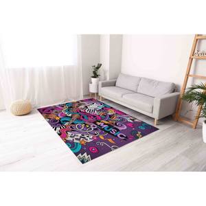 Alfombra con Diseño de Grafiti Musical: Arte de Instrumentos Coloridos - Alfombra Antideslizante, con Pelo Suave - Product Image 5