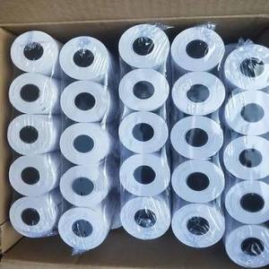 Rollo de Papel Térmico para Fax de 80 mm, 60 GSM, Papel para Recibos de Caja Registradora, Papel de Impresión Blanco para Impresora POS - Product Image 1
