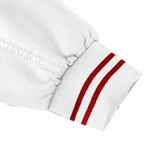 OEM Service Adults Bomber <b>Jackets</b> in <b>White</b> Color Full Sleeves <b>Man</b> Stylish Windbreaker <b>Jackets</b> With Custom Design - Product Image 5