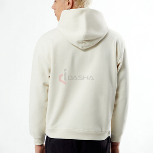 เสื้อมีฮู้ดโอเวอร์ไซส์สำหรับผู้ชายเสื้อสวมหัวผ้าฝ้าย100% 450GSM มีฮู้ดทรงหลวมใส่สบายพิมพ์ลายได้ตามต้องการ - Product Image 2