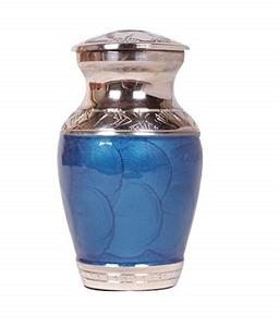 Urna de cremación para adultos, urna de latón oscuro y caja funeraria, recuerdo de urnas, ataúd, urna funeraria, ossuario, cinerario, conmemorativo humano - Product Image 4