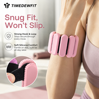 En gros, Bracelets de poids réglables et durables en silicone et fonte pour poignets et chevilles, Logo personnalisé, 2 lb, en forme de U, pour entraînement de force et fitness