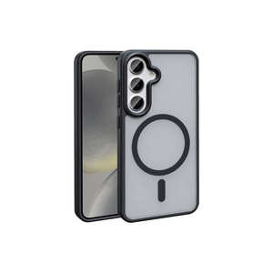 Coque en silicone antichoc compatible MagSafe Netzy pour Samsung Galaxy S23 FE S23 14 Plus, protection de téléphone avec dos mat - Product Image 1