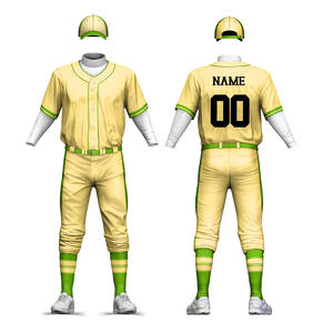 Ropa deportiva Uniforme de béisbol cómodo Último nuevo diseño Uniformes de béisbol de secado rápido de alta calidad - Product Image 2