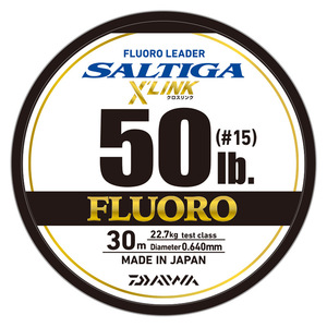 Ligne de pêche DAIWA SALTIGA Fluoro Leader X'Link 30m (Numéro : 2/2.53/4/5/7/8/12/15/18/22/25/35) - Product Image 1