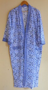 ชุดแฟชั่นที่กำหนดเองพิมพ์แขนยาวโบฮีเมียนลำลองผู้หญิงแจ็คเก็ตกับเข็มขัด - Product Image 3