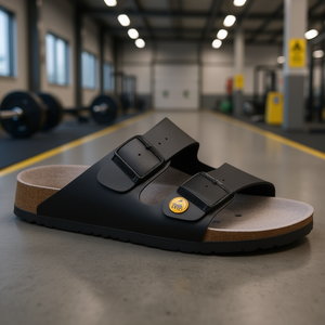 Sandale de sécurité ESD Arizona taille 44 noire en Birko-Flor pour la protection et le fitness BIRKENSTOCK - Product Image 3