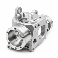 Composants mécaniques structurels en alliage d'aluminium usinés CNC 5 axes de haute précision sur mesure