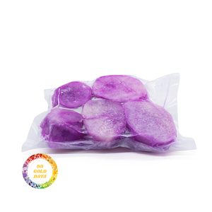 Ñame morado congelado en grandes cantidades: suministro de exportación a granel para panaderías, fabricantes de helados y mayoristas - Product Image 1