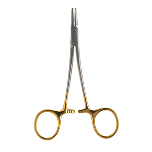 Portaagujas Manual Halsey de Acero Inoxidable Médico, Clase I, Ergonómico, Ligero, Instrumento de Sutura, Certificado CE ISO, OEM - Product Image 1