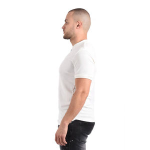 La mejor calidad, venta al por mayor, ropa personalizada de algodón transpirable para hombres, polos de moda para adultos, polos ajustados de manga corta para Fitness - Product Image 3