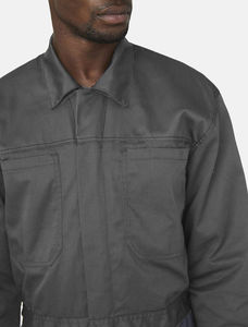 Combinaison de travail haute visibilité, adaptée au travail industriel, vêtements de travail, combinaison en tissu durable, usage quotidien professionnel, combinaison haute visibilité - Product Image 4